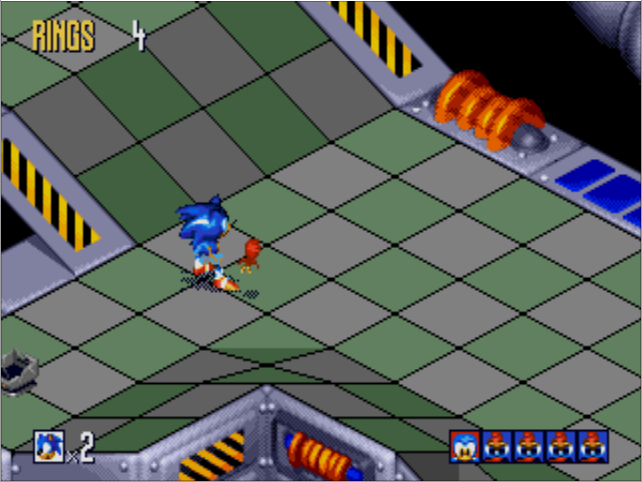 Sonic 3D Blast Screenthot 2